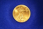 U.S 20$ Double Eagle St. Gaudens 1908 Mini 18kt Gold Coin - .81 grams