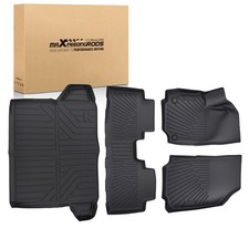 Carpet Floor Mats Set For Chevrolet Equinox 2018-2025 Tpe Floor Liners Anti-slip Carpet Floor Mats Set For Chevrolet Equinox 2018-2025 Tpe Floor Liners Anti-slip