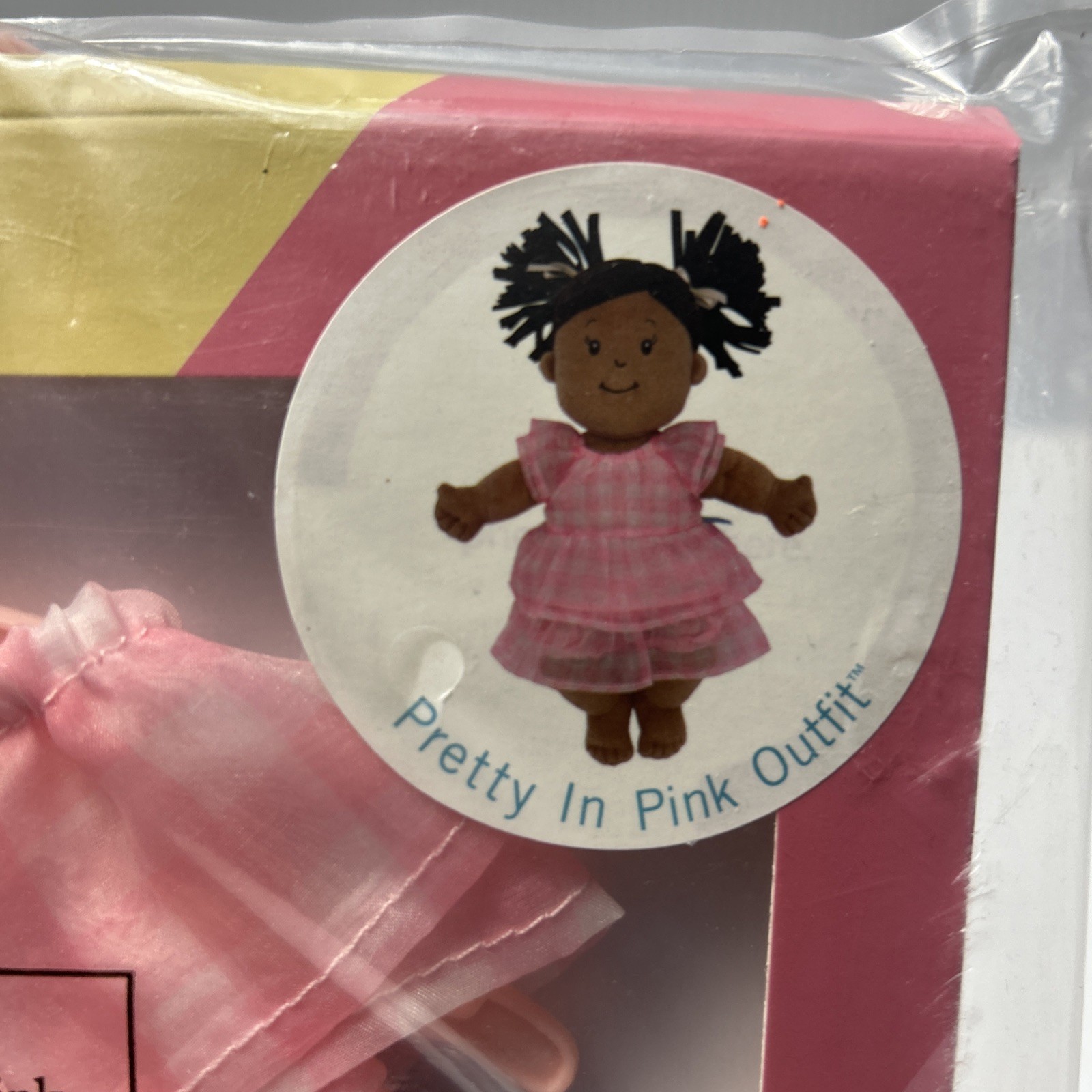 Manhattan Toy Baby Stella Pretty in Pink Doll Dress Outfit for 15" Dolls Gingham