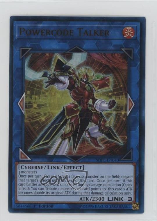 Powercode Talker (UR) 1st Ed. YuGiOh Structure Deck: Link #SDPL-EN040