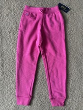Polo Ralph Lauren Size 6 Pink Sweatpants Girls Joggers NWT