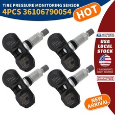 4x TPMS TIRE PRESSURE SENSOR SET For BMW 128i 328i 535i X3 X6 M3 M6 36106790054