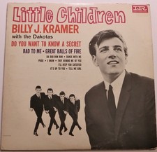 BILLY J. KRAMER LITTLE CHILDREN + "Bad To Me"  1964 * IMPERIAL LP-9267 EXC to NM
