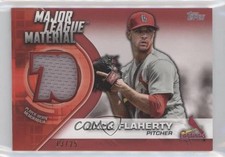 2021 Topps Major League Materials Red 13/25 Jack Flaherty #MLM-JF 0us5