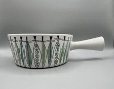 Vintage Rörstrand Picknick Stielkasserolle Auflauf Schale Keramik Schweden