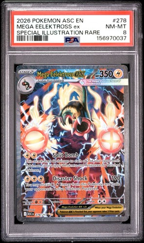 Mega Eelektross ex graded PSA 8 for sale on eBay
