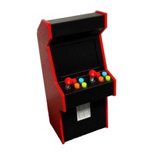 1/12 Scale Sturdy Mini Arcade Games Machine for Dioramas DIY Craft Projects