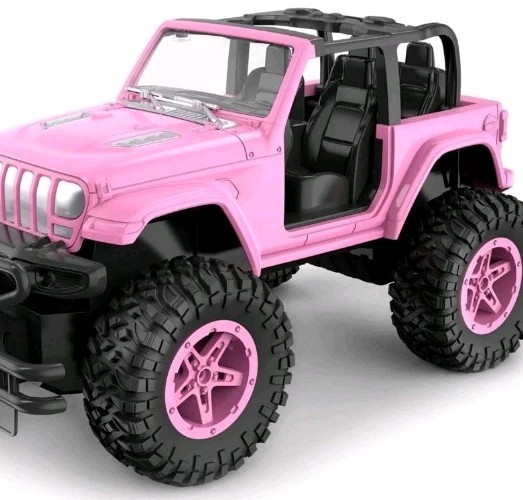 2.4ghz Pink Rc Cars Radio Racing 1/16 Off Road Truck