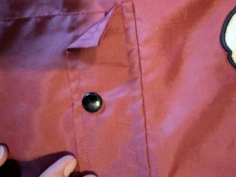 Chaqueta de bombardero vintage años 70 USC Gamecocks fútbol americano universitario talla XS/S Foto 3 de 4