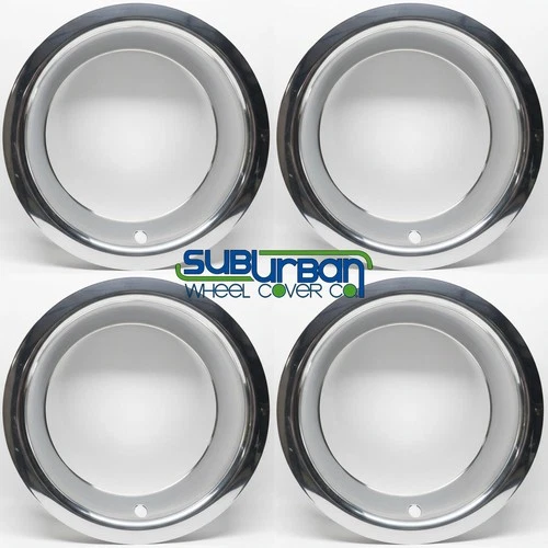 ? 1515D3 CHEVY GM 3" DEPTH STEEL 15x8 RALLY WHEEL TRIM RINGS BEAUTY RINGS SET/4