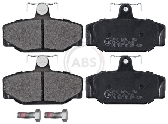 A.B.S.-OE 36744-OE Brake Pad Set, disc brake for VOLVO