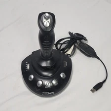 Interact RAIDER PRO Digital USB Computer Flight Stick Joystick SV-251  TESTED