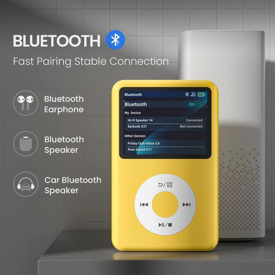 128GB iPod Classic MP3 Player - Bluetooth, HiFi, FM Radio, Video, Touch Walkman - Image 4 of 4