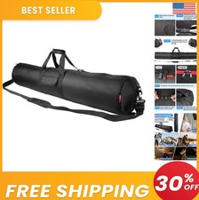 Tripod Bag 47 Inch 8.3 In Diameter Nylon Padded Case Shoulder Strap for Mic