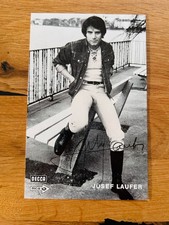 Autogrammkarten - Autogramm - alt -  Josef Laufer