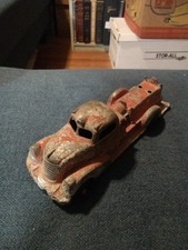 Vintage 1940s Hubley Kiddie Toy Diecast Fire Truck