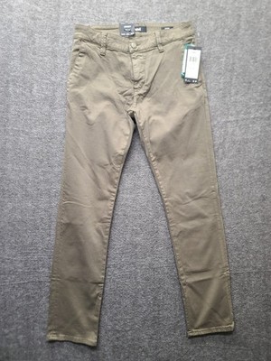 Mavi Pants Mens 29x32 Johnny Slim Fit Tapered Leg Stretch Preppy Twill