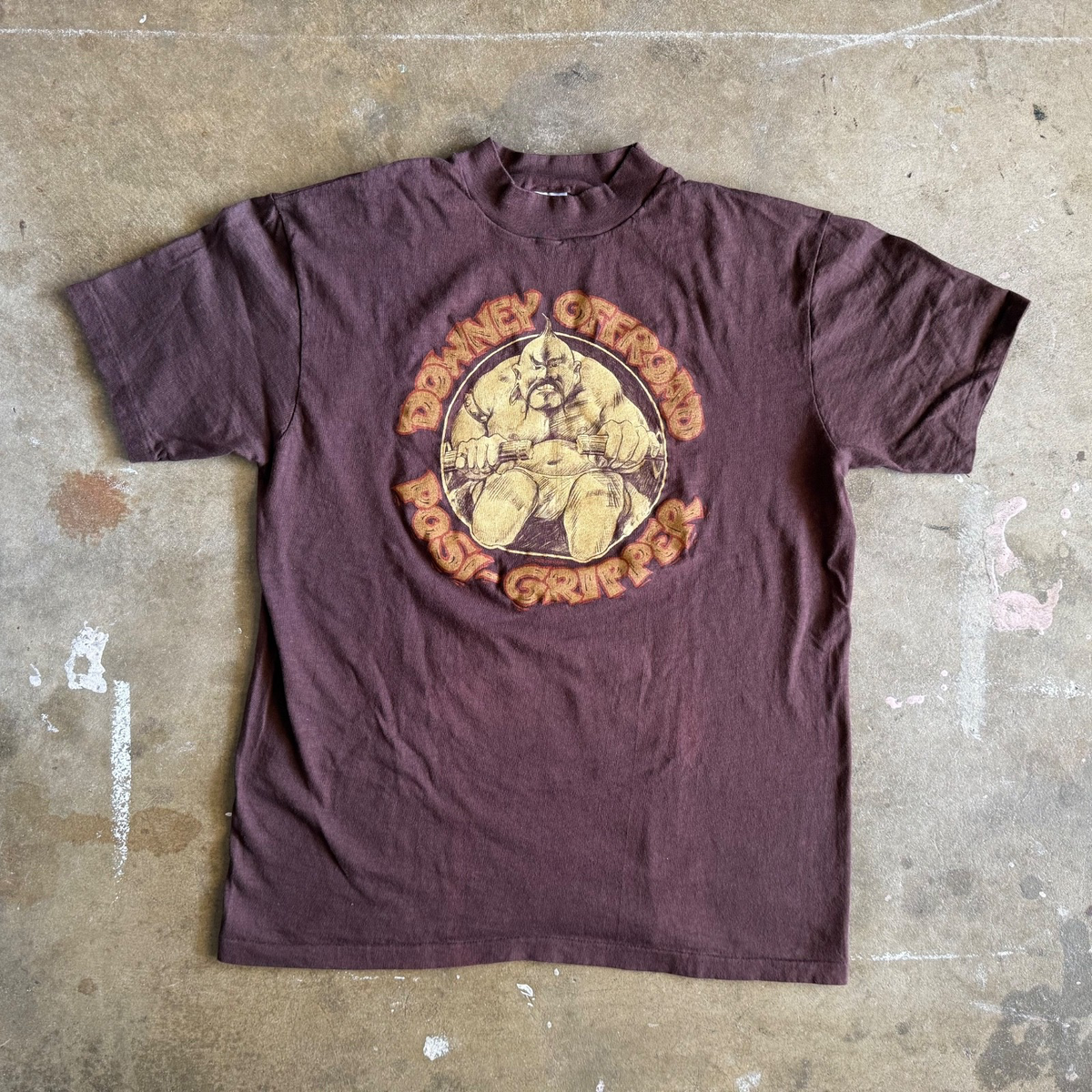 70s - 80s DOWNEY OFFROAD POSI-GRIPPER T-SHIRT ADULT SZ L TOYOTA