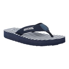 Regatta Womens/Ladies Catarina Striped Flip Flops  RG11836