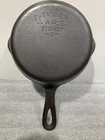 Vintage 6 1/2" Wagner Ware No. 3 Cast Iron Sidney-0 Skillet Fry Pan 1053N