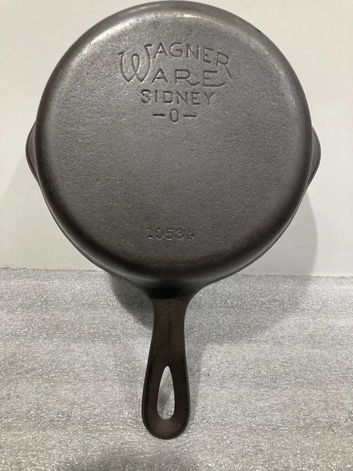 Vintage 6 1/2" Wagner Ware No. 3 Cast Iron Sidney-0 Skillet Fry Pan 1053N