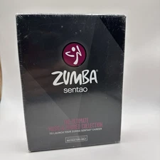 Zumba Sentao Toning The Ultimate Music & Choreo Collection DVD Box Set,Brand New