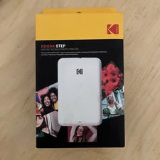 Kodak Step Instant Mobile Photo Printer Portable Wireless Zink | WHITE |