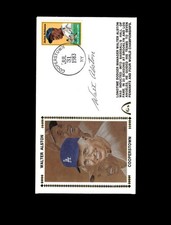 1983 First Day Cover Cooperstown Set-Break Walter Alston Auto *GMCARDS*