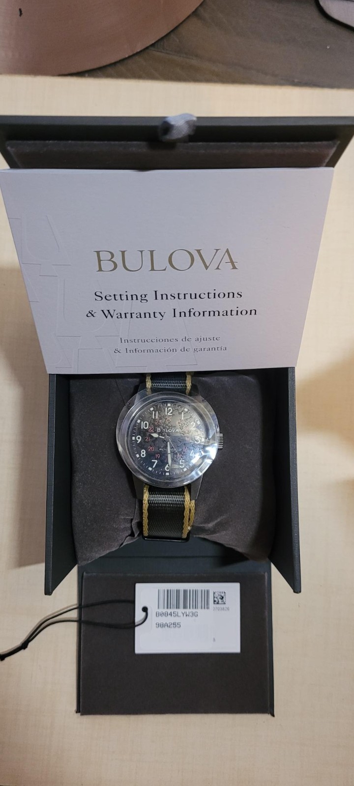 Bulova Hack automatic watch 98A255 - image 6