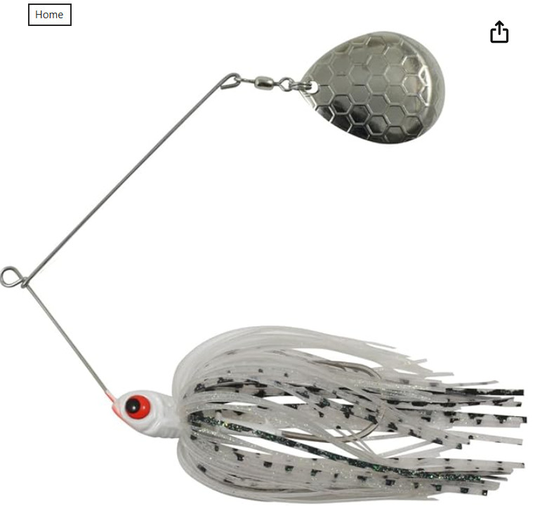 Lot 6 Reed-Runner 1/2 oz Spinnerbait Northland Tackle Gizzard Shad RRS6C-31 NEW - Image 2