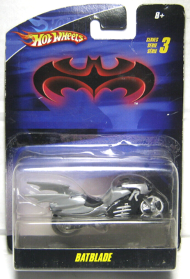 2010 HOT WHEELS BATBLADE SERIES 3 DIECAST BATMAN MOTORCYCLE - NEW