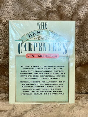 Rare Sealed  The Best Of Carpenters  Philippines Released Dual Cassette