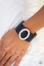 Paparazzi: Center Stage Starlet - Blue Bracelet