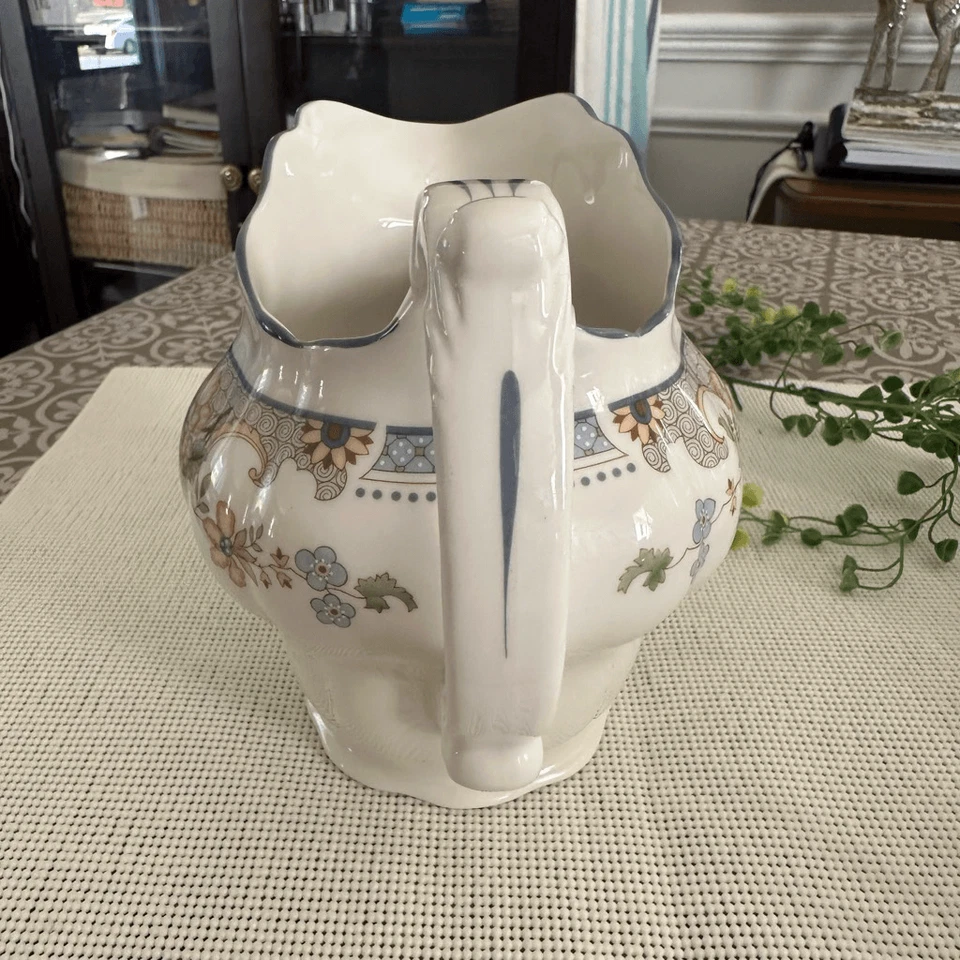 "Jarra de 6"" Royal Doulton Temple Garden TheMajestic Collection vintage fina China" Foto 2 de 4