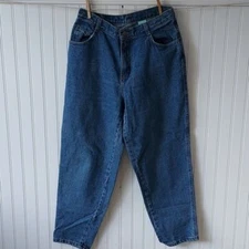Vintage 90s 80s Gitano Women's 12 Short Tapered Leg High Rise Mom Jeans