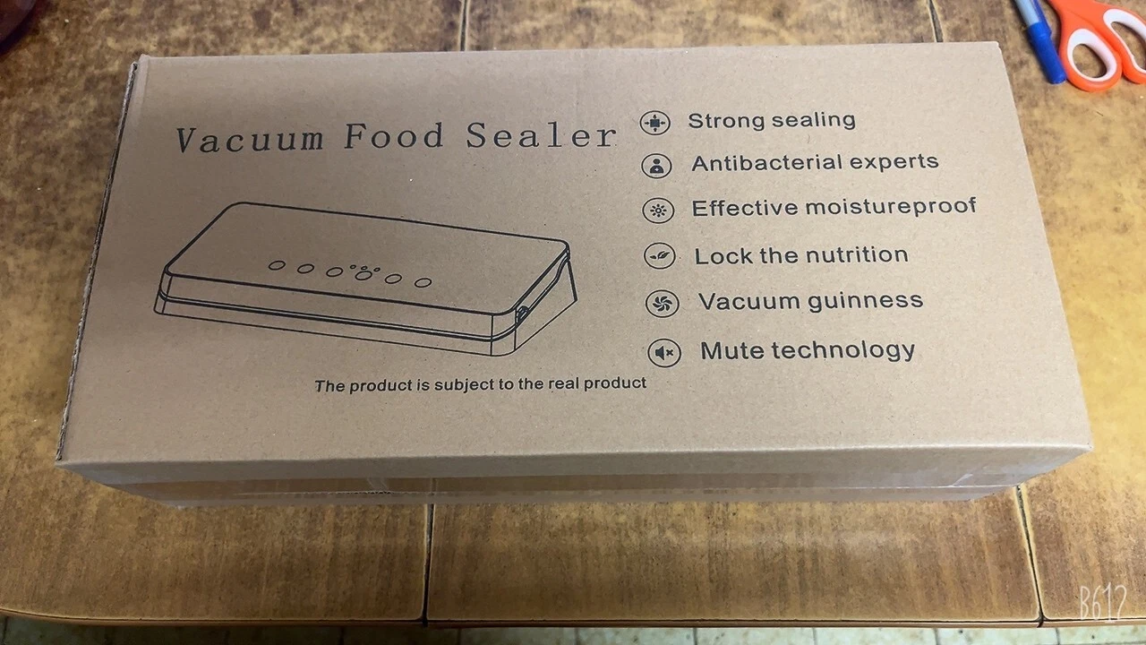 Box Legend - Vacuum Food Sealer - GOLD (NEW)