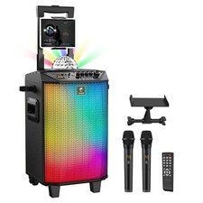 Wireless Karaoke Machine for Adults, TONOR PA System Portable Bluetooth Singi...