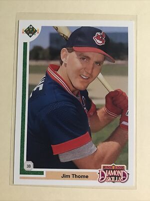 1991 Upper Deck Final Edition #17F JIM THOME - RC ROOKIE  - NM-MINT 4352