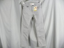 Levis 511 Gray Jeans Denim Girls 12 Reg 26x26 Slim Fit Stretch Skinny NWT