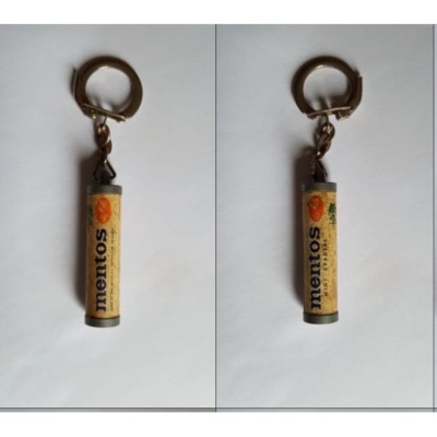 Mentos Schlüsselanhänger, Bonbonpaket Mini Dragees (pc)