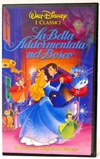 Walt Disney La Bella Addormentata Nel Bosco VHS Italian Sleeping Beauty PAL