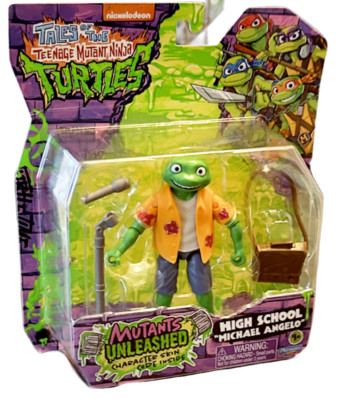 Tales of the Teenage Mutant Ninja Turtles TMNT High School Michael Angelo Figure