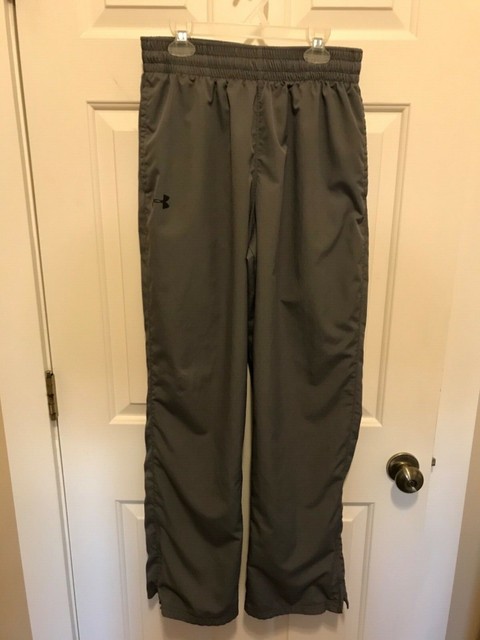 Under Armour Heat Gear Loose Fit Gray/Black Sport Style Pants. Mens Medium | eBay