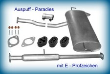 Abgasanlage Auspuff für Kia Sportage III 2.0 CVVT Typ SL 120 & 122KW ->2014 +Kit