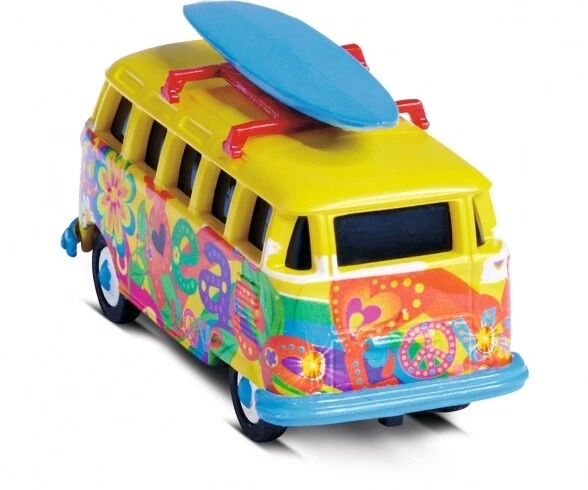 VW T1 Bus Flower Power 2.4G für H0 in 1:87 als Set mit Fernsteuerung 500504150 - Bild 4 von 4