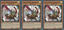 *** 3X GHOST OGRE & SNOW RABBIT 3X *** ULTRA RARE PLAYSET (MINT/NM) DUDE-EN001