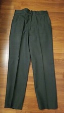 Vintage Military Green Uniform Dress Pants Slacks Unbranded 33W, 32L