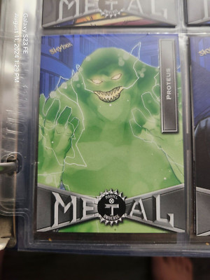 Marvel Trading Card Metal X Men Blue Proteus