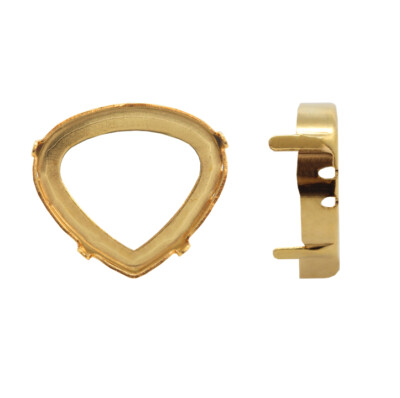 Superior PRIMERO Fancy Stones Settings Fits to 4370 Heart Pear Crystals
