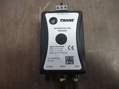 Trane Low Pressure Differential Sensor X13791003002 Range: 0 Trane Low Pressure Differential Sensor X13791003002 Range: 0